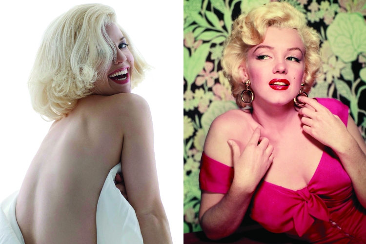 Келли Гарнер в образе Мэрилин
