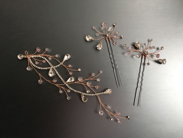 Украшение для волос веточка