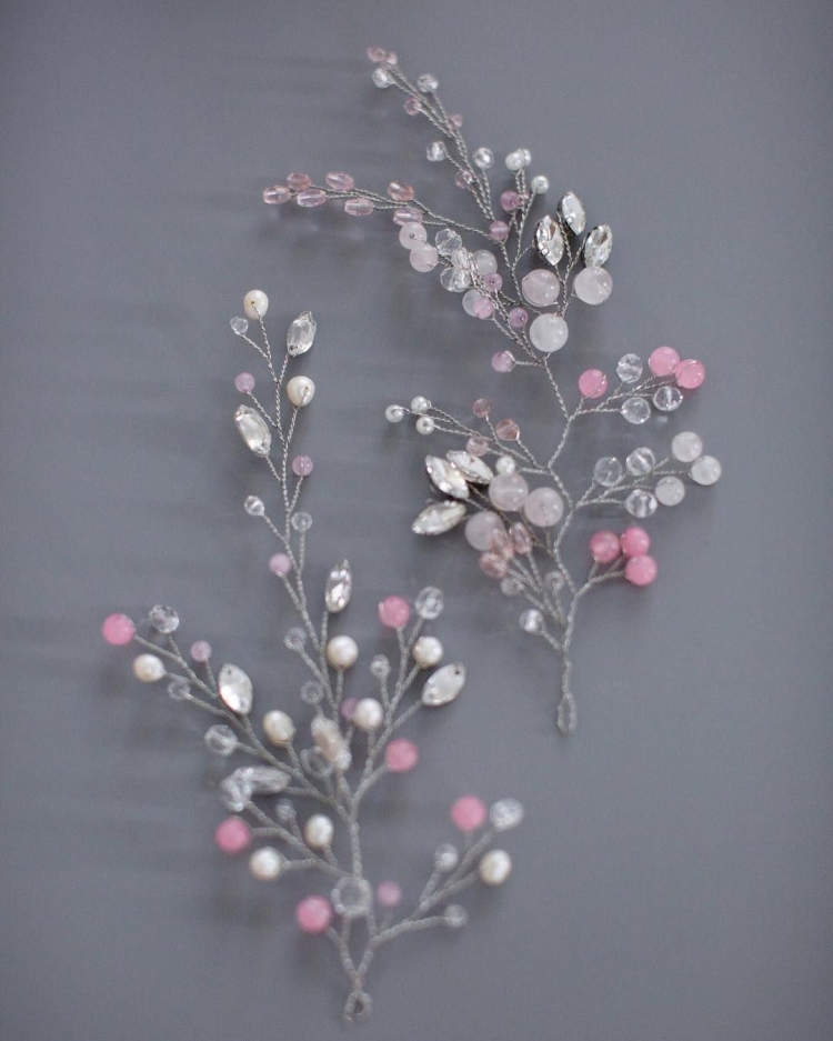 Веточка из стекляруса