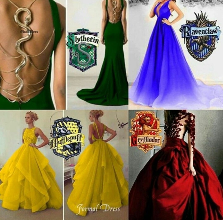 Платье на Святочный бал Слизерин