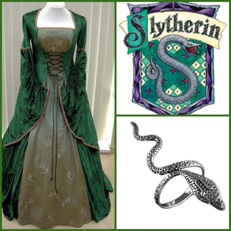 Платье Гарри Поттера Слизарина