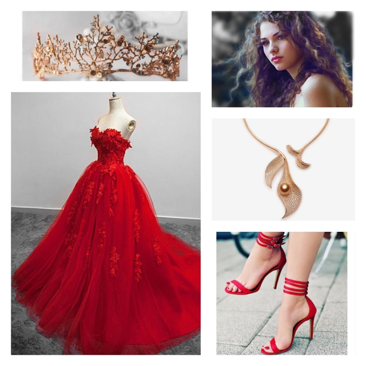 Платье для бала Гарри Поттер Гриффиндор