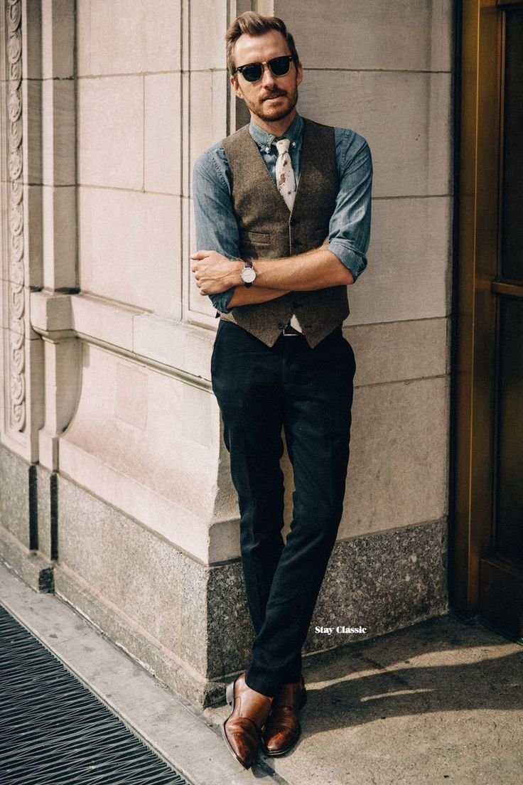 Классический образ для парня