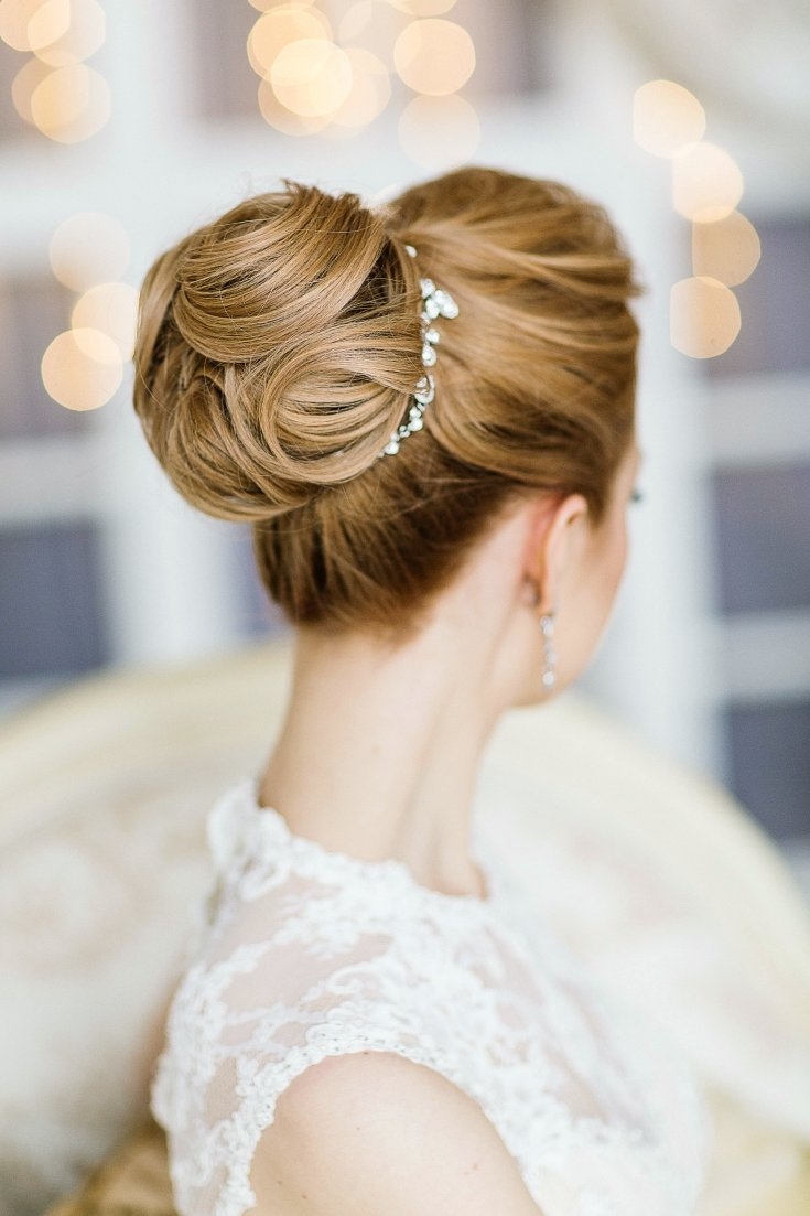 Свадебная прическа собранная