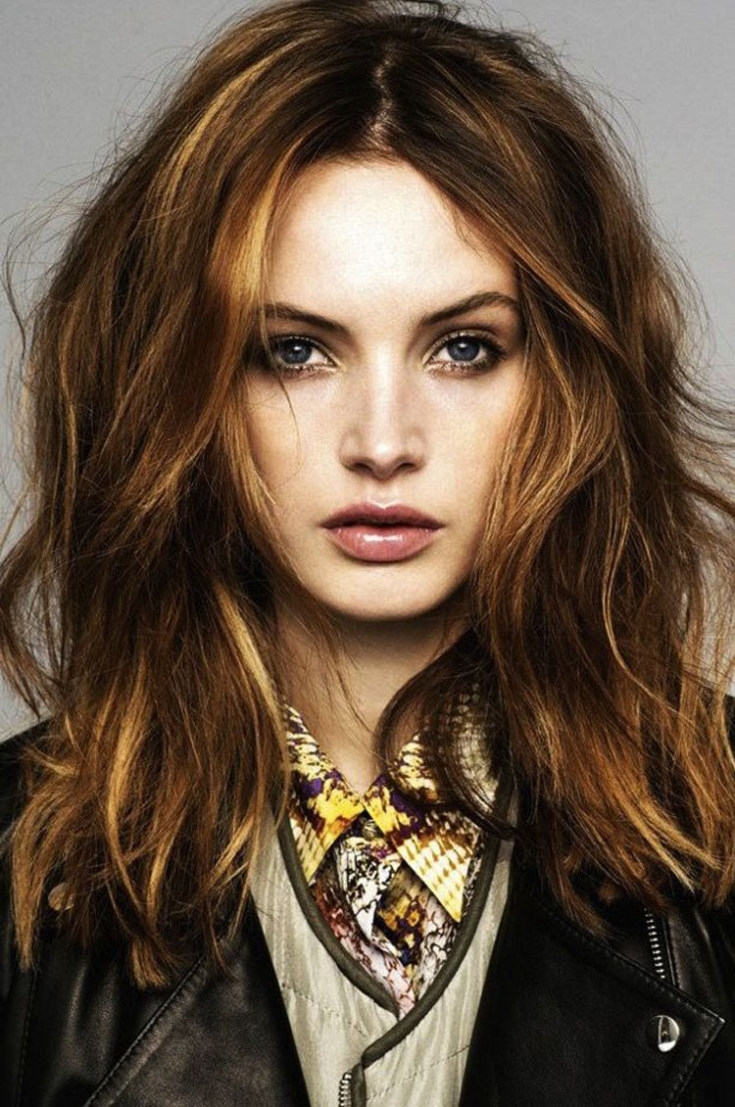 Прическа в стиле гранж женская