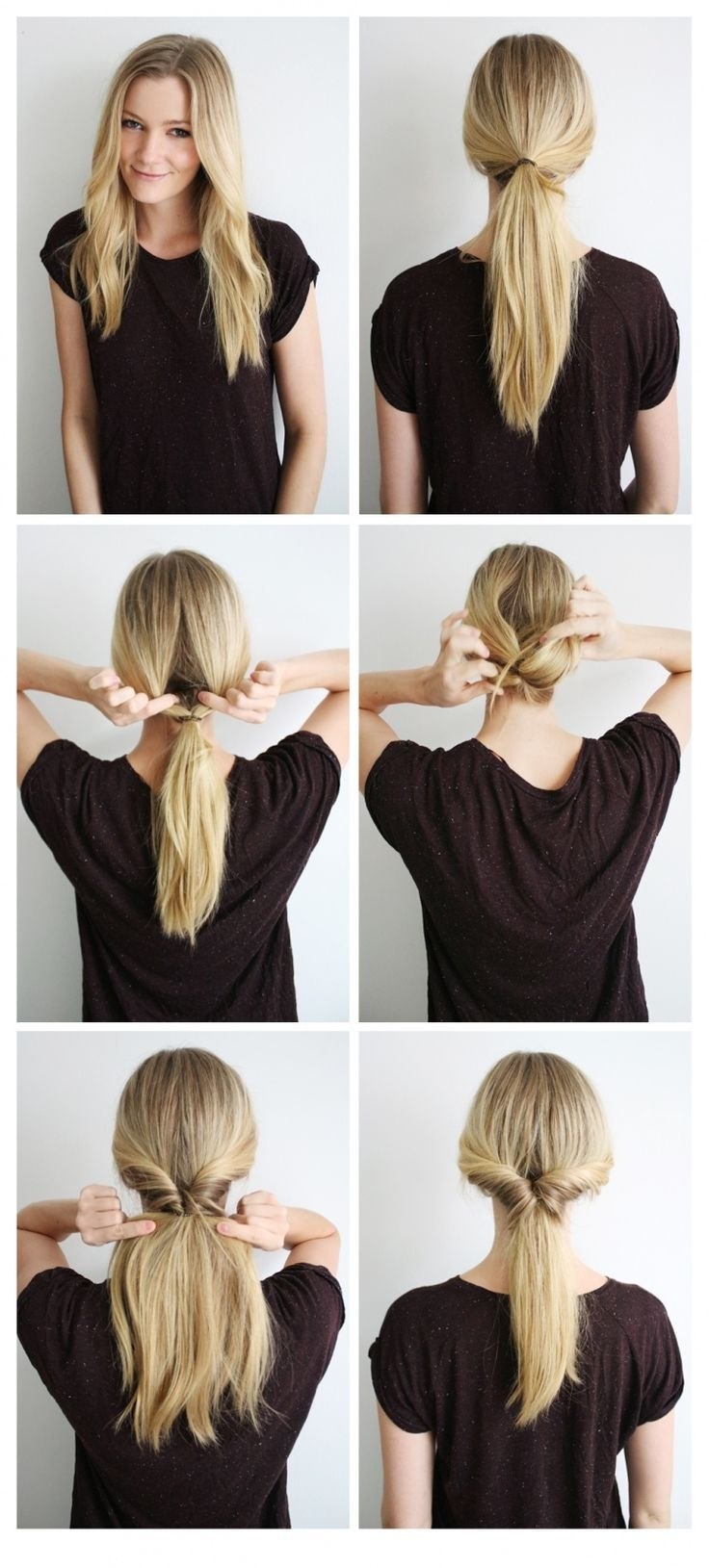 Повседневные прически на средние волосы