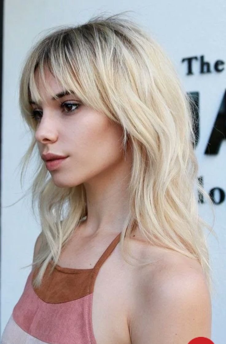 Челка шторка на тонкие редкие волосы