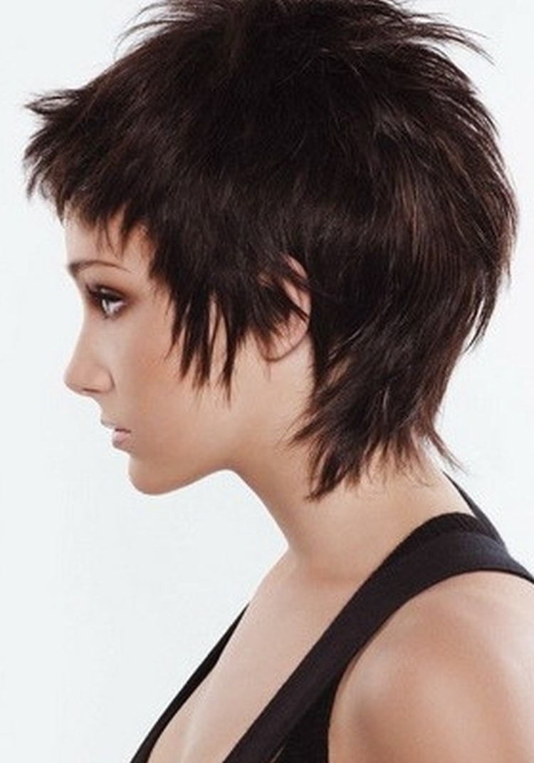 Стрижка Каскад Гаврош на короткие волосы