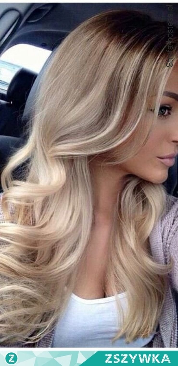 Окрашивание блонд