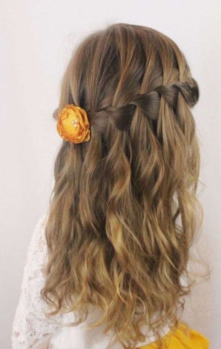 Прически в сад на длинные волосы