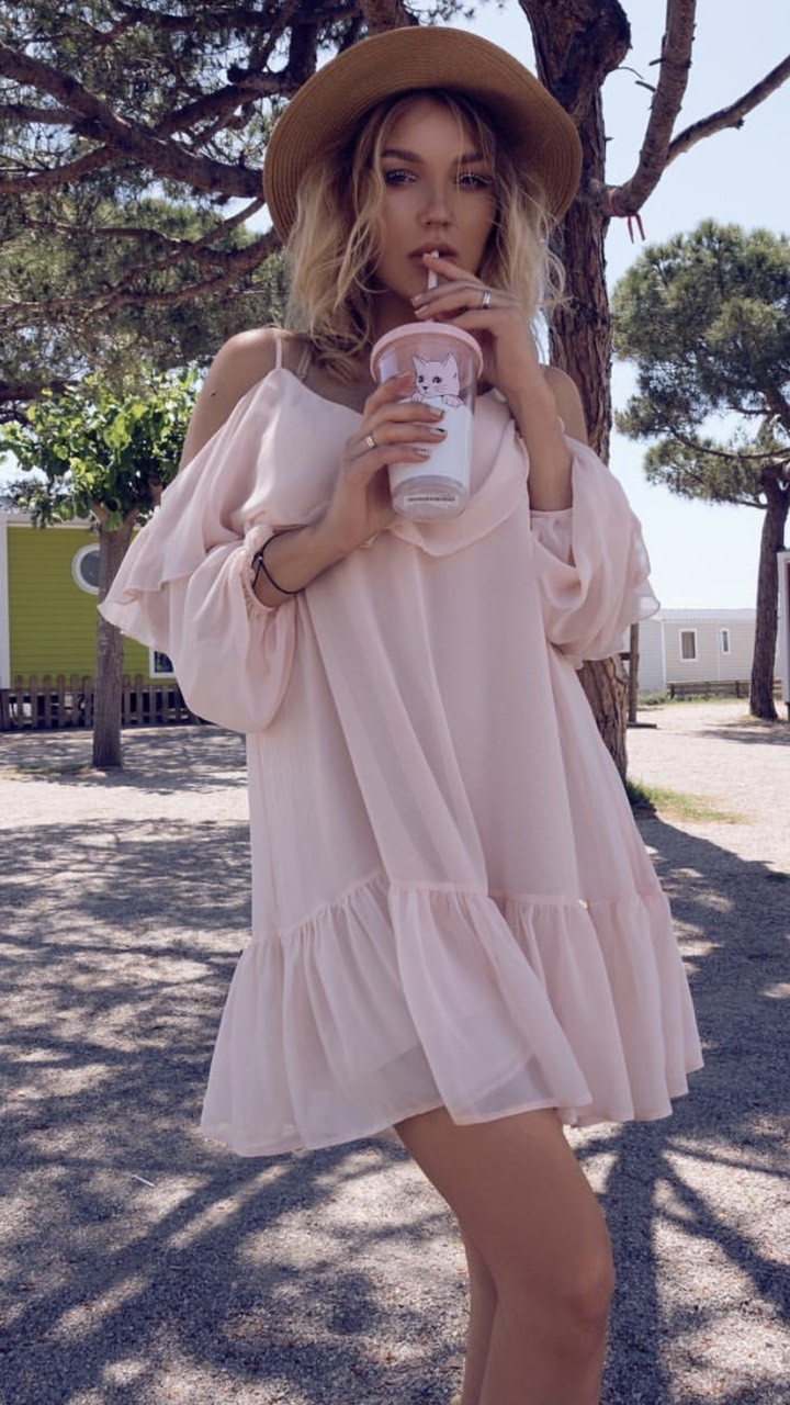 Прозрачная блузка