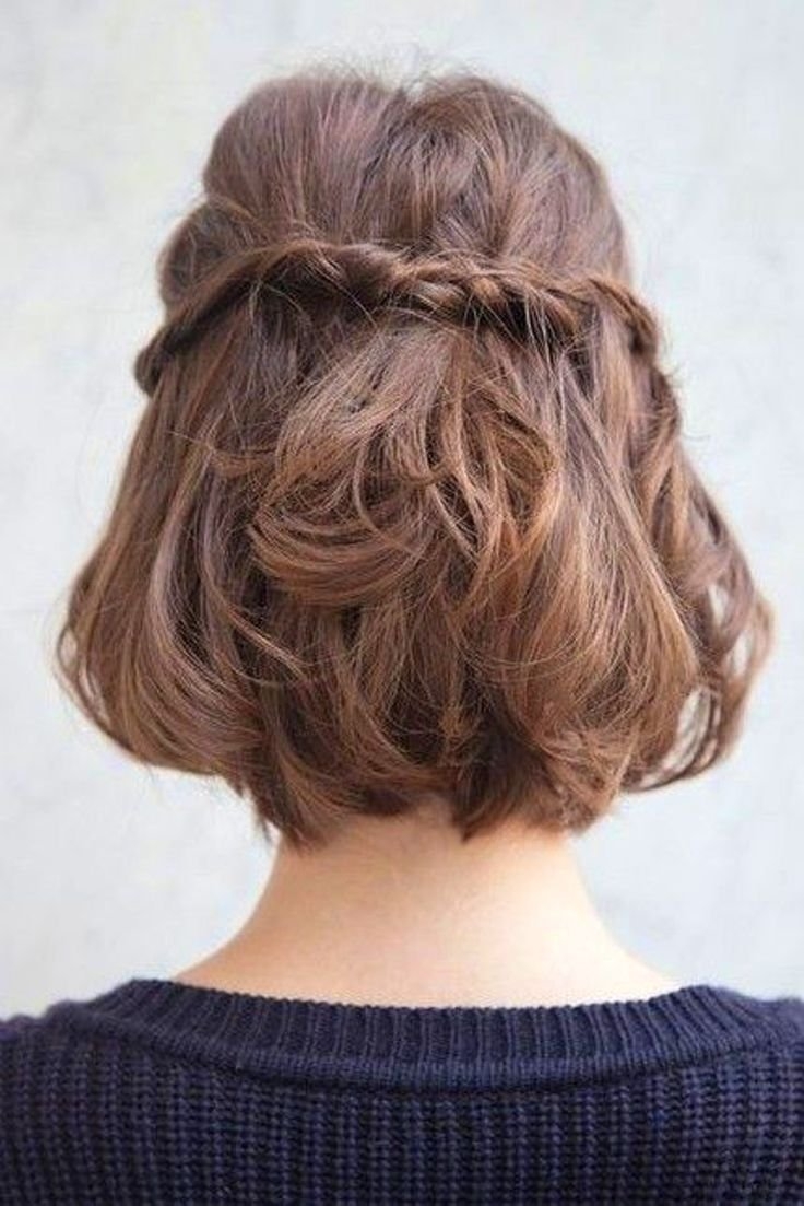 Причёски с кароткими волосами