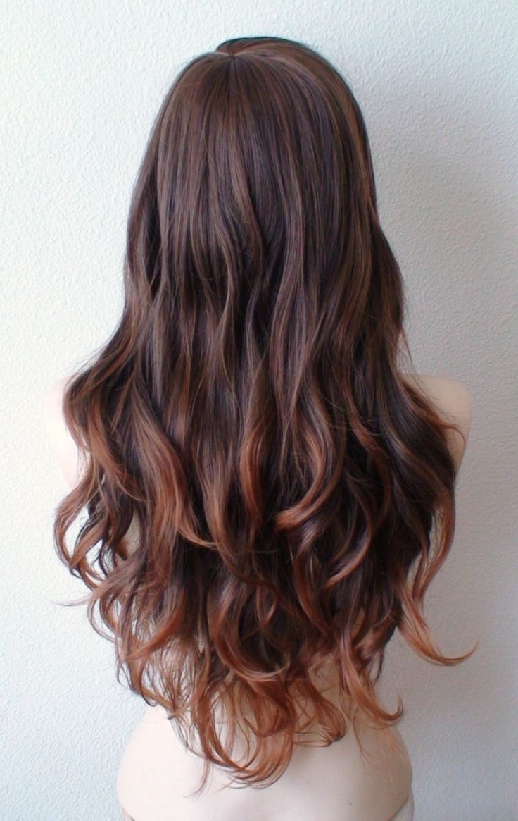 Прическа Каскад на длинные волосы 2022