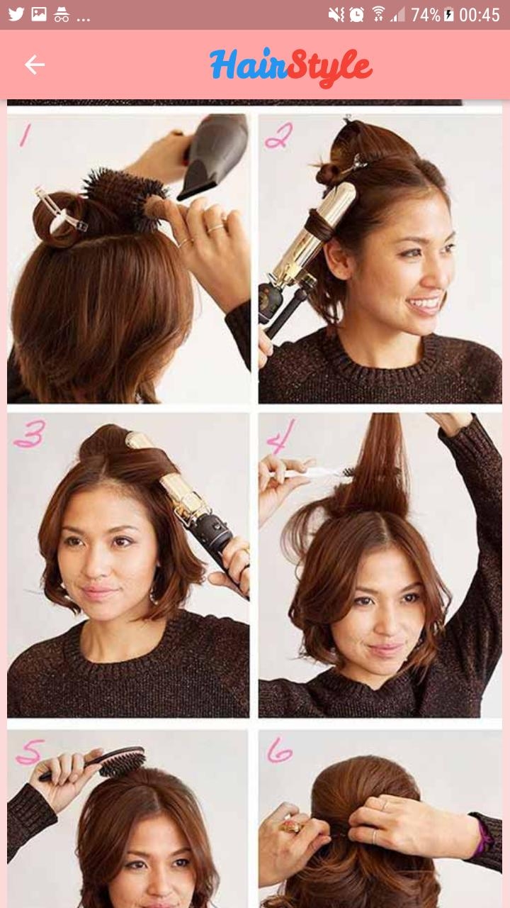 Красивые и простые укладки на короткие волосы