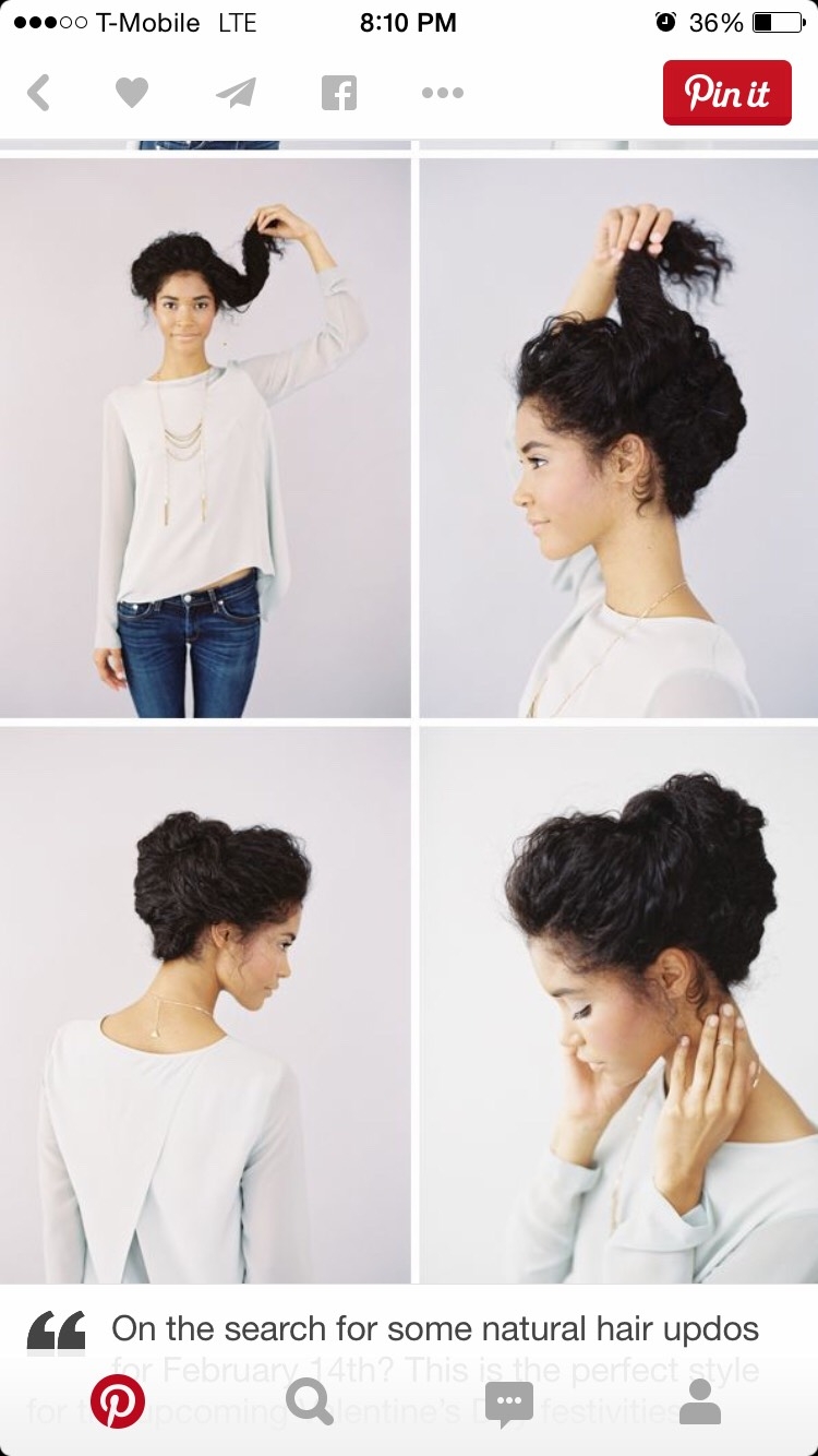 Пучок на короткие волосы быстро