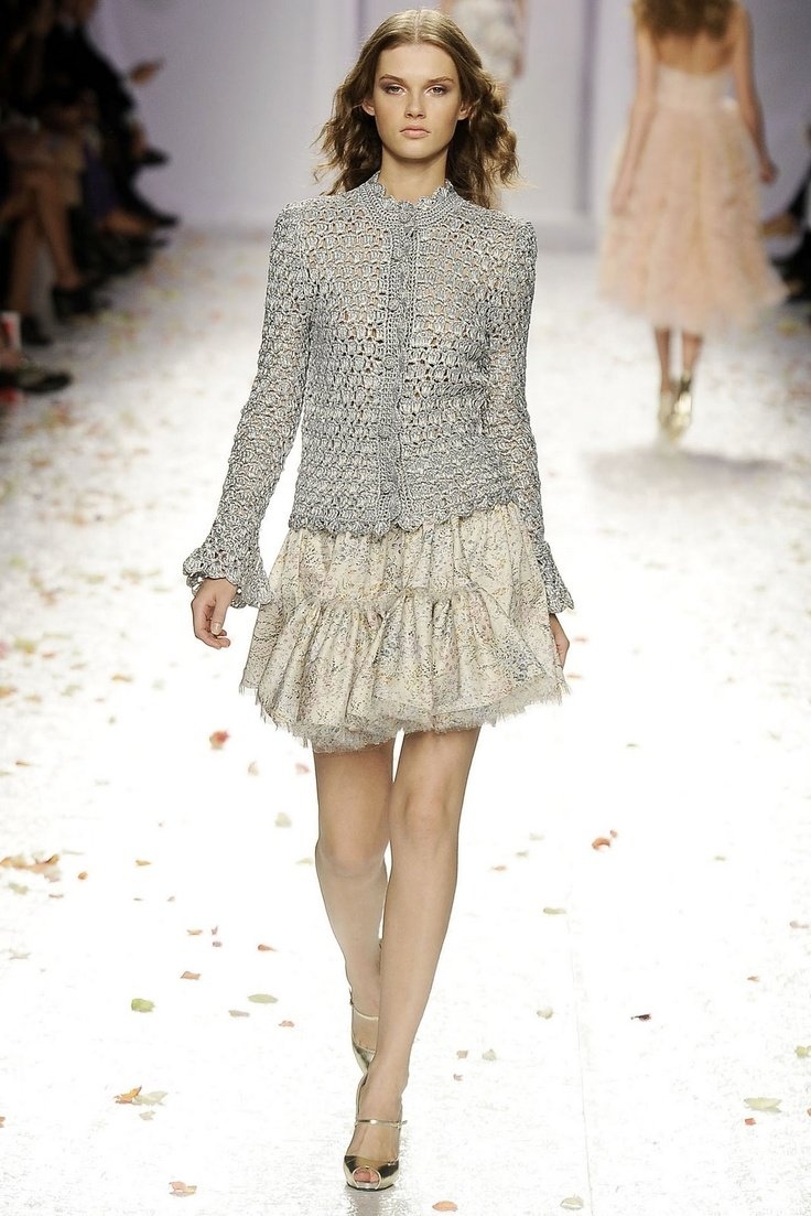 Вязаные платья от дизайнеров