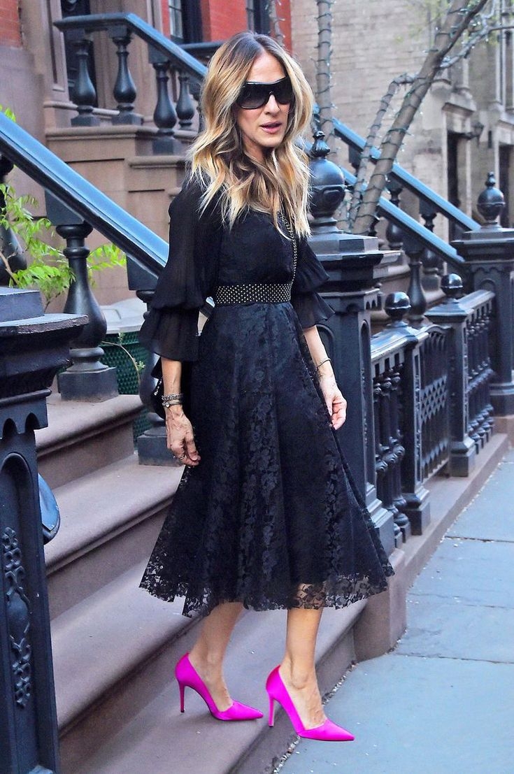 Туфли под базовое платье