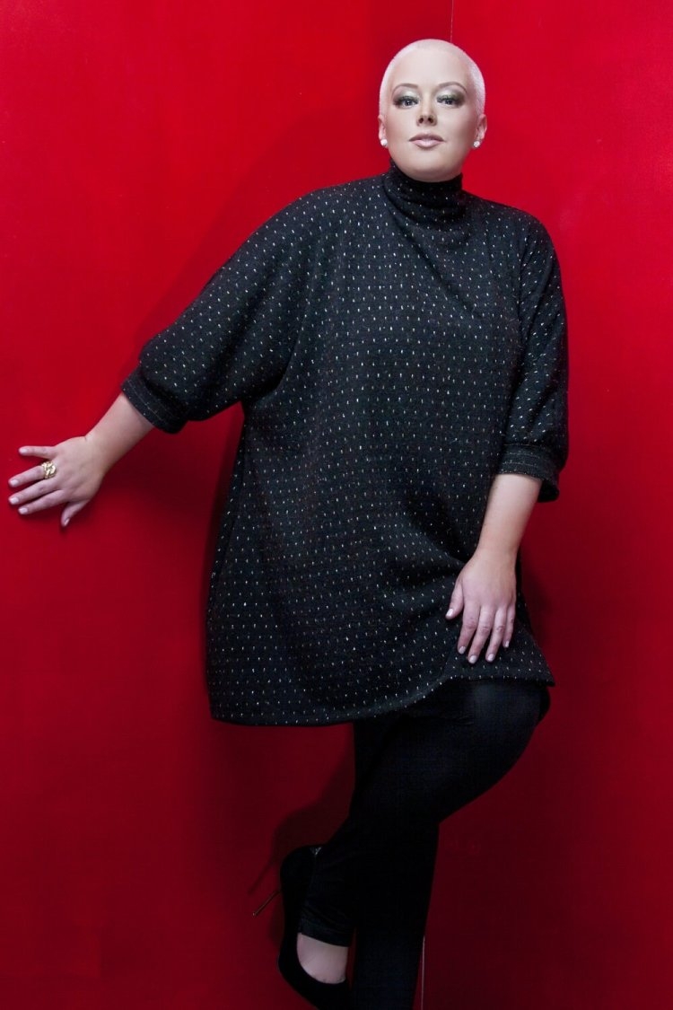 Полные девушки в одежде оверсайз