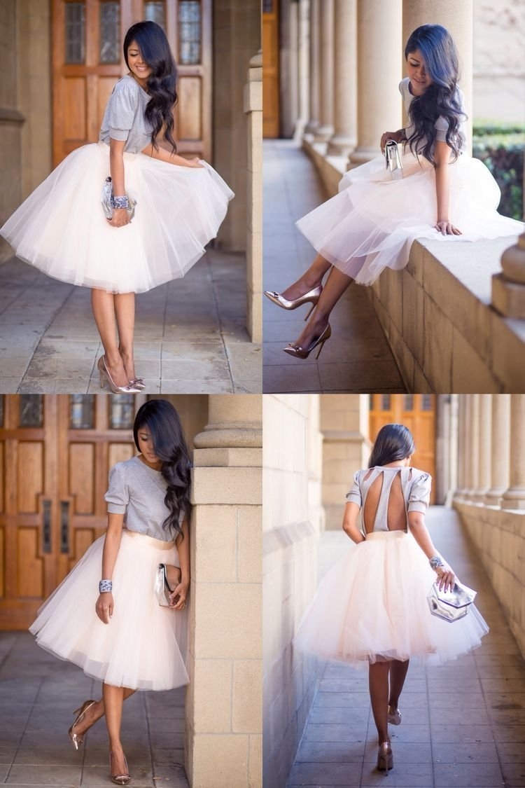 Свадебный наряд с юбкой из фатина