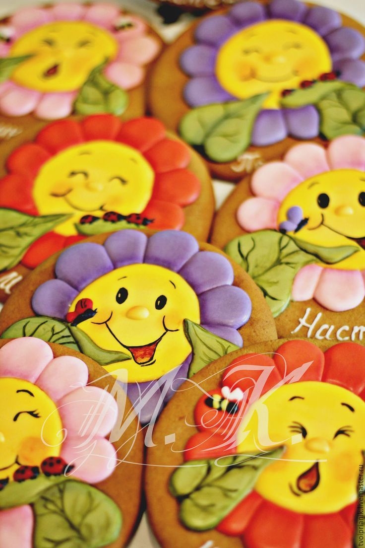 Пряники для детей в садик на угощение