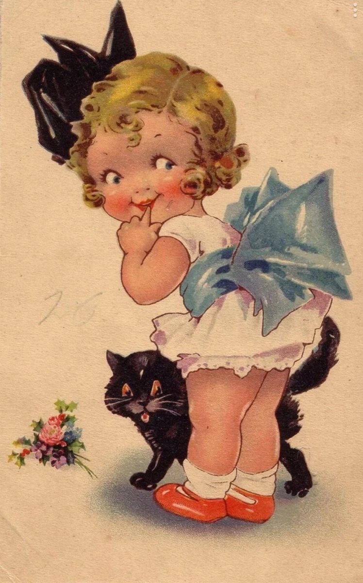 Старые открытки хорошего дня