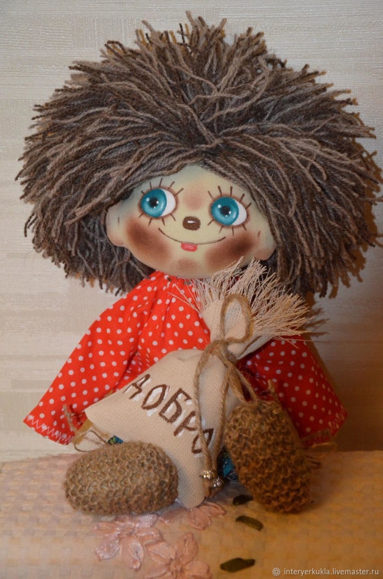 Авторская кукла Домовенок Кузька