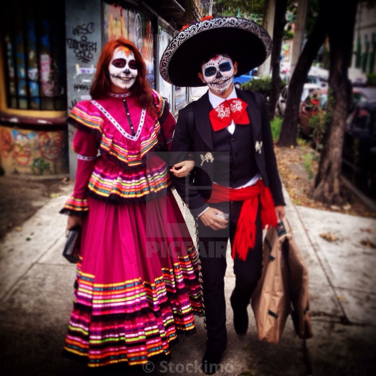 Диа де Лос Муэртос костюм платье