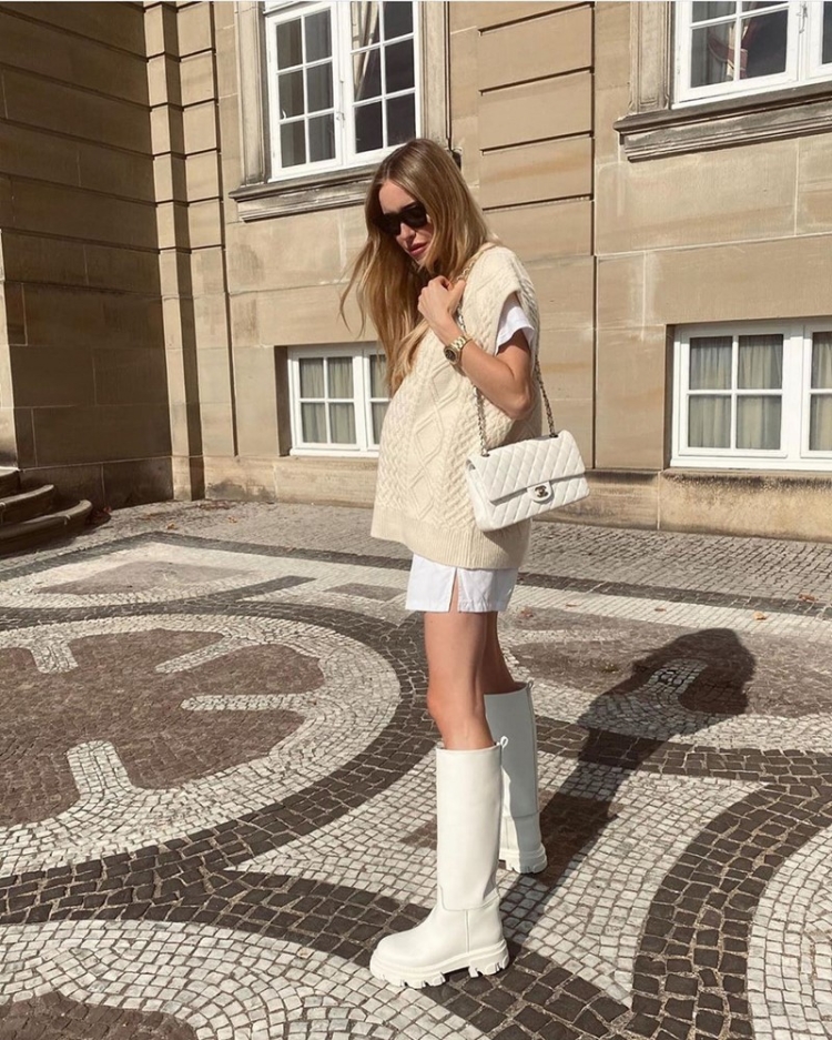 Жилет гусиная лапка Зара