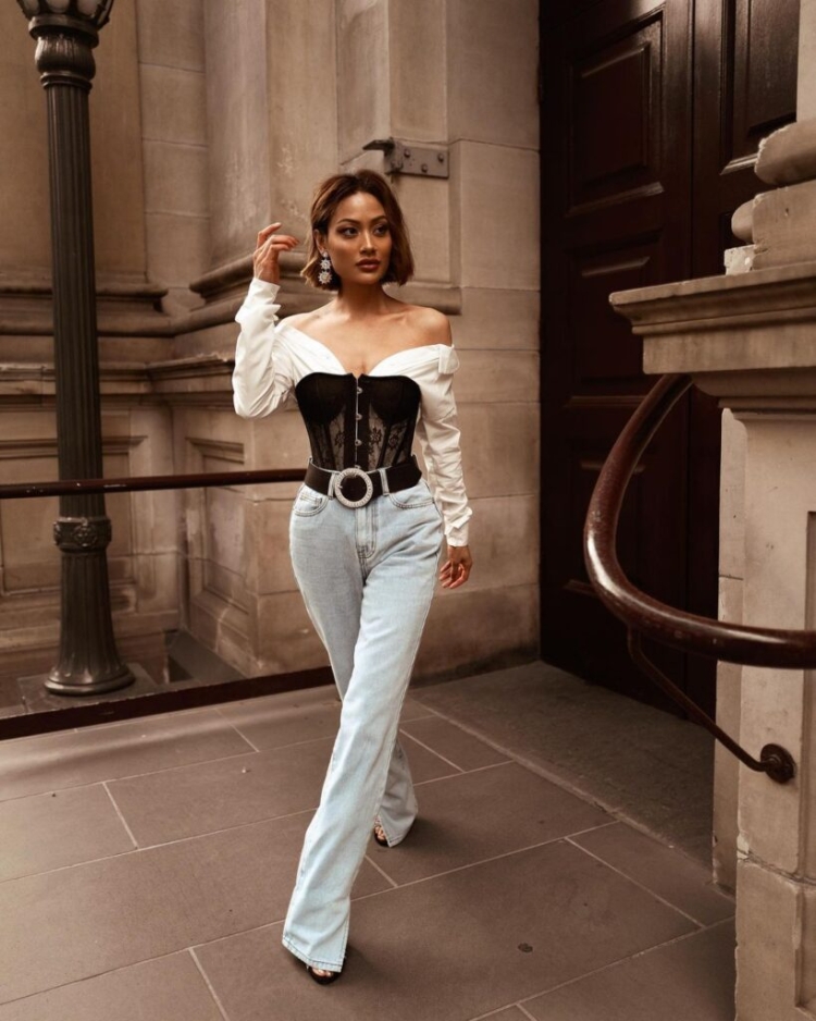 Жизель Оливейра чулках