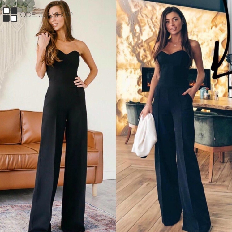 Черный бархатный костюм