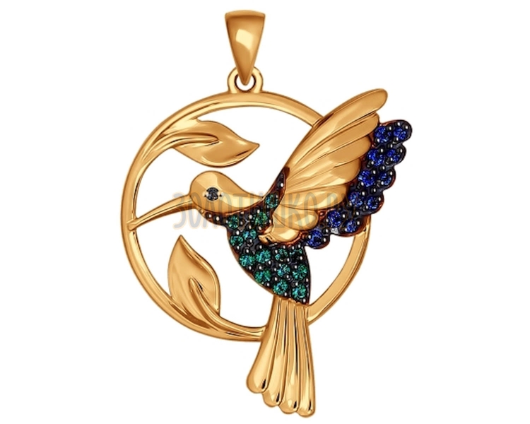 Кулон Колибри Соколов
