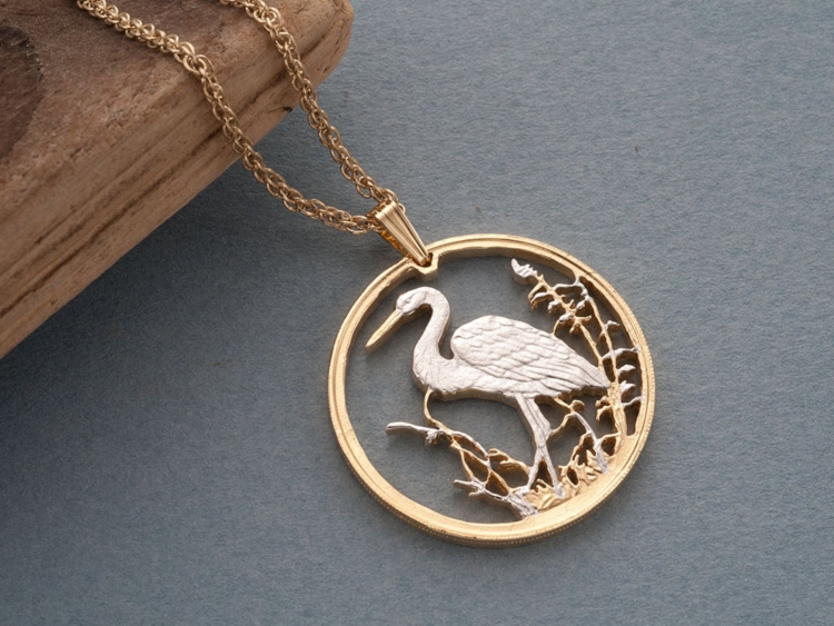 Подвески с пеликаном