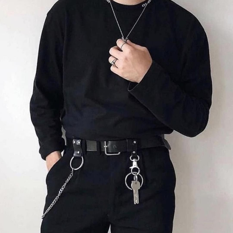 Одежда для парней с цепями
