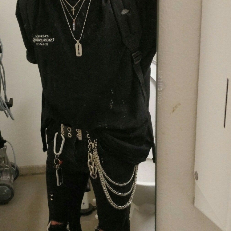Одежда для парней с цепями