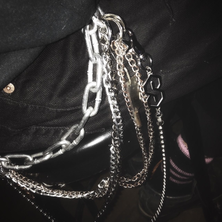 Цепи Эстетика чёрный