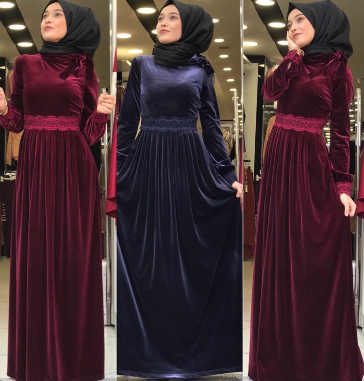 Платья мусульманские из вилур