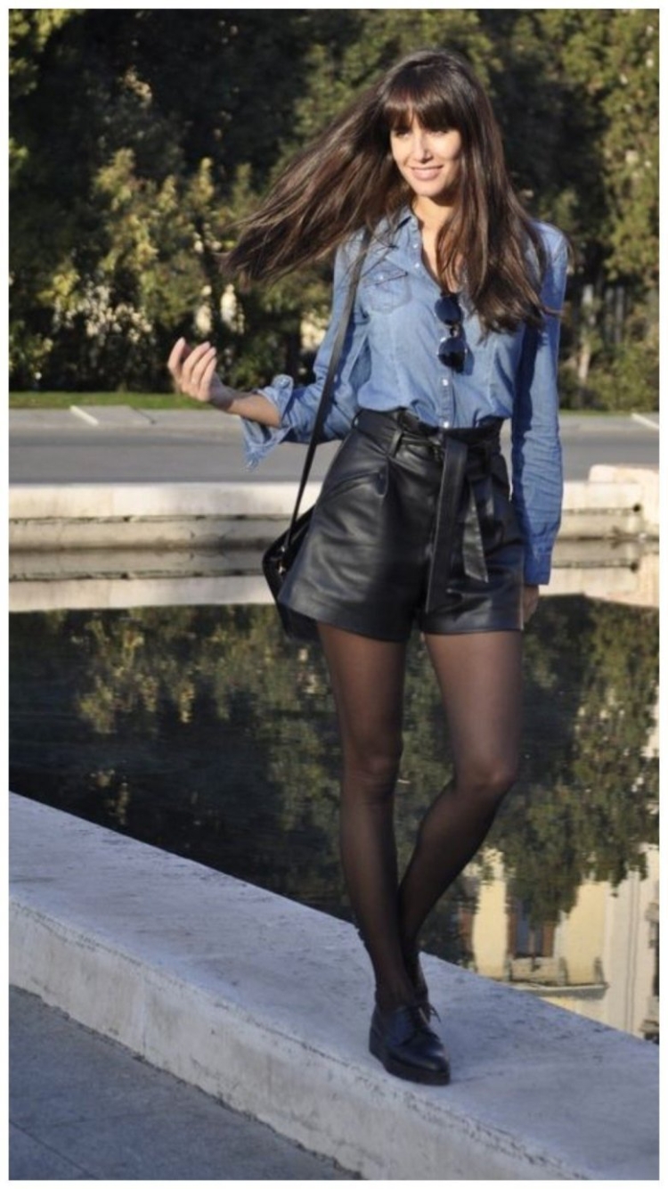 Шорты с чулками