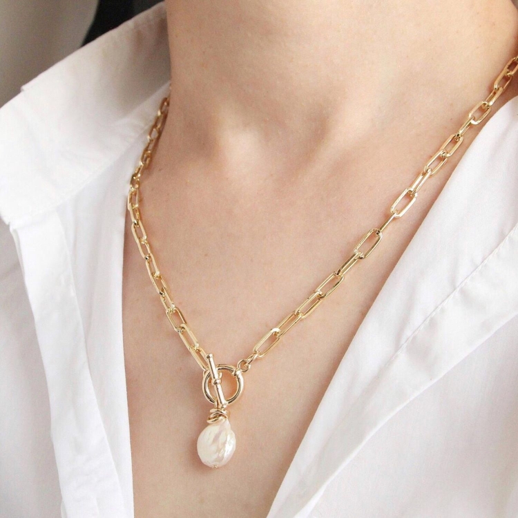 Цепь на шею женская