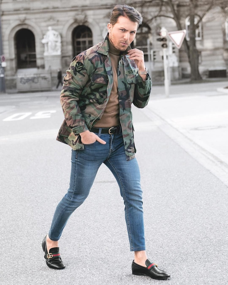 Милитари Кэжуал стиль