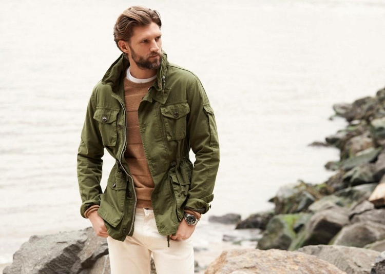 Стиль одежды милитари для мужчин