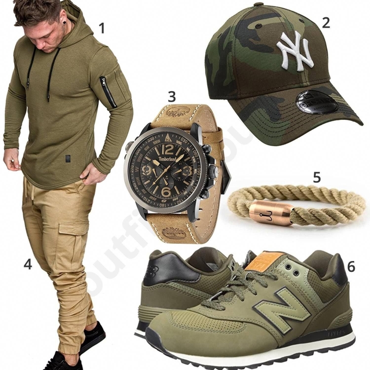 Стиль хаки для мужчин