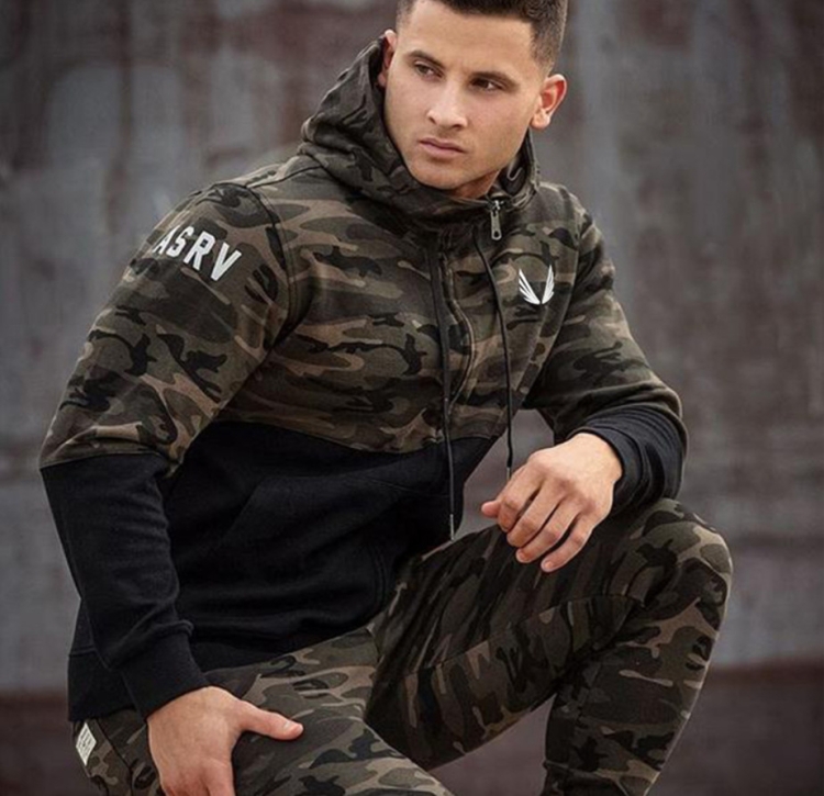 Мужские спортивные костюмы хаки милитари