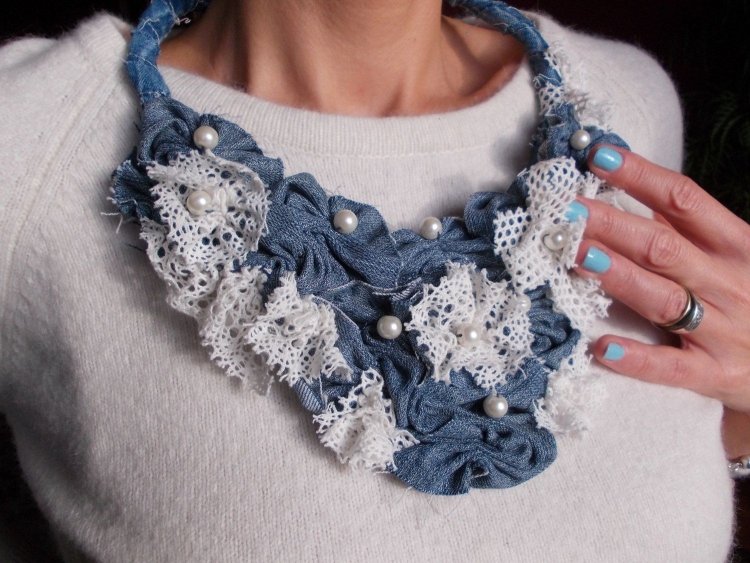 Воротнички в стиле бохо