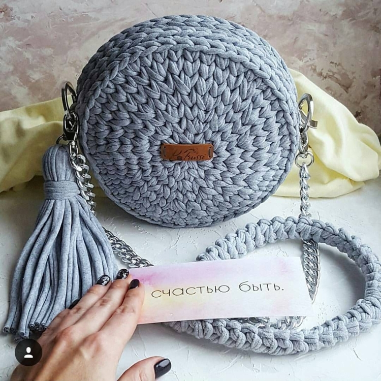 Сумка из ниток