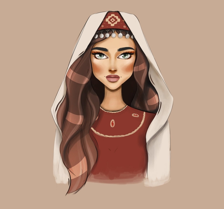 Чахчур азербайджанский национальный костюм