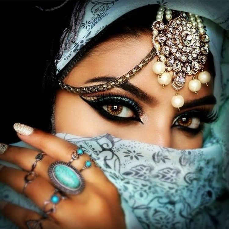 Арабский макияж Жади