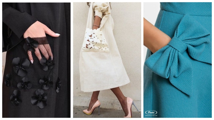 Платье с карманами