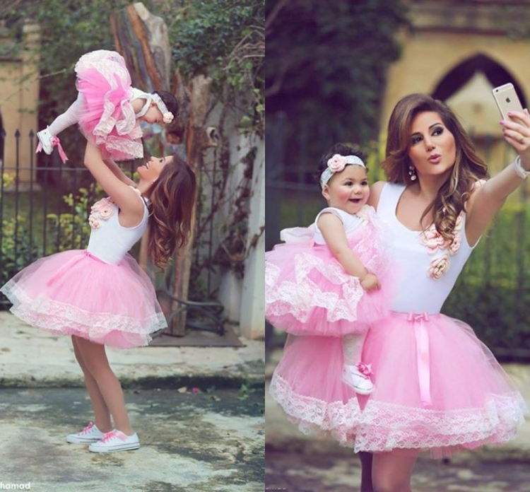 Образы для фотосессии мама и дочка