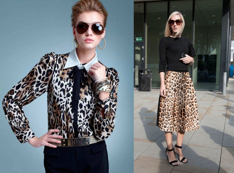 Тигровый принт в одежде