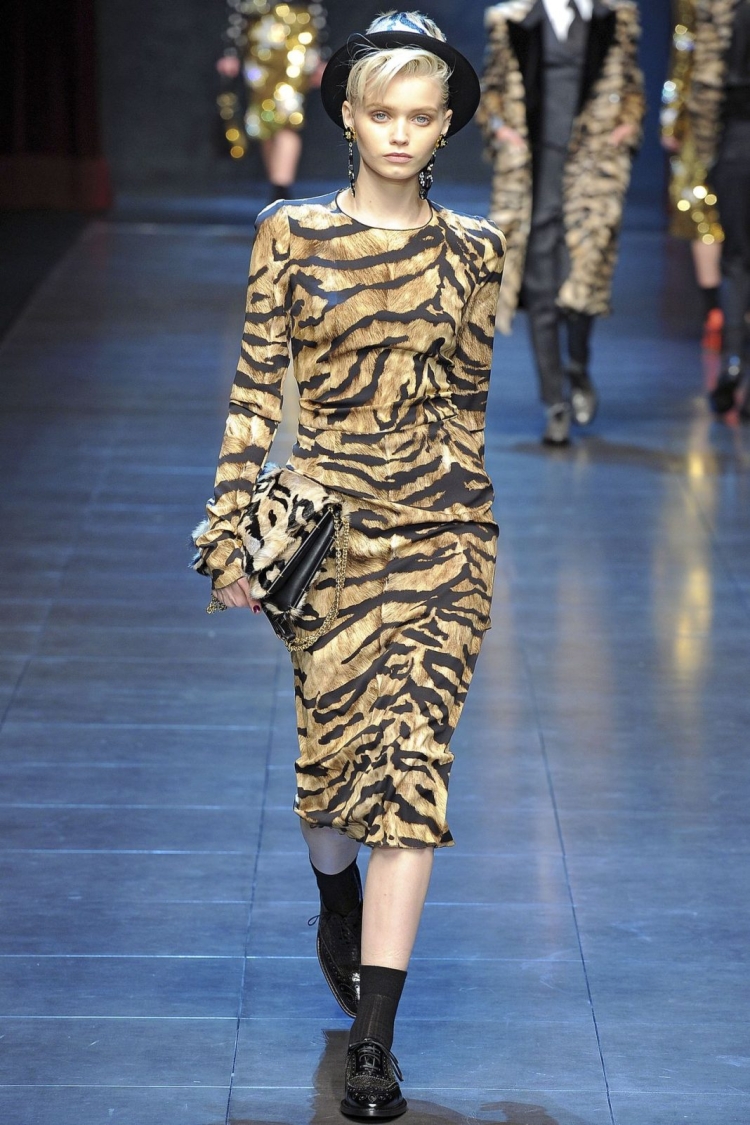 Дольче Габбана тигровый принт